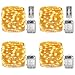 Sterno Home GL40736 50-Count Battery-Powered LED Fairy String Remote on 16.4 Use, 4 Pack, Copper Wire Lights For Indoor and Outdoor