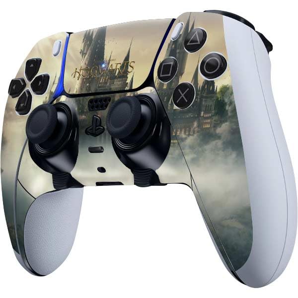 Skinit Decal Gaming Skin Compatible with PS5 DualSense Edge Pro Controller - Officially Licensed Wizarding World Hogwarts Legacy Main Poster Design