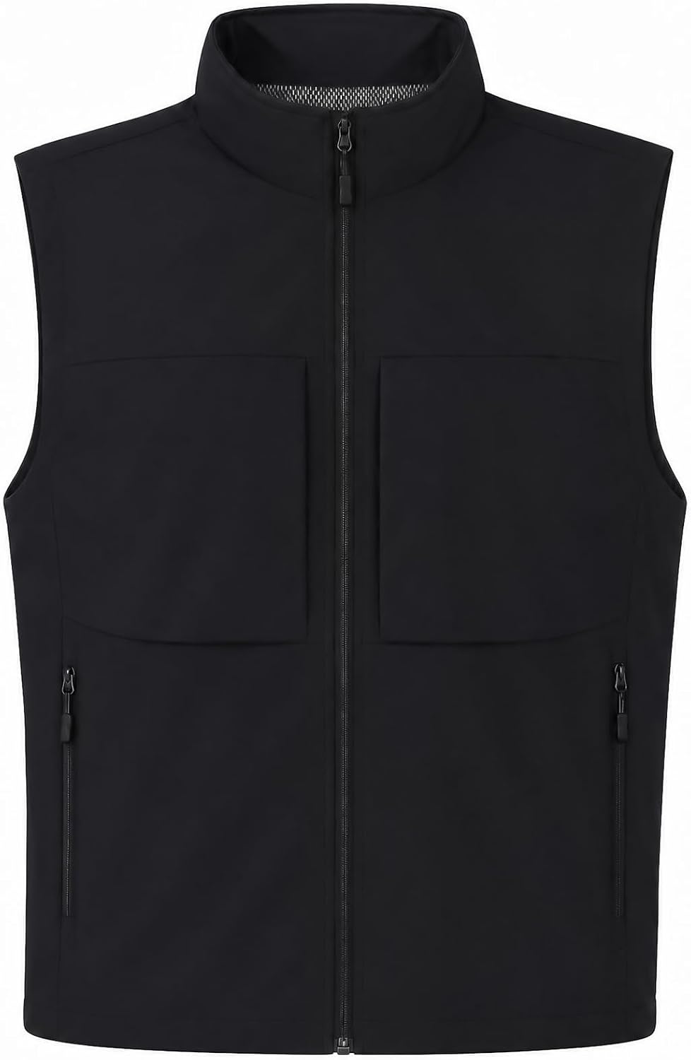 Men's Vest Lightweight Outerwear Sleeveless Jacket for Travel Hiking Golf