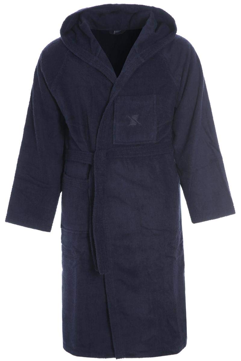 Accappatoio Spugna Cotone 100% con Cappuccio Taglie Forti Uomo Donna Oversize Big Size Unisex