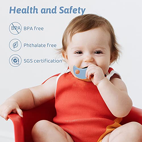 Bopoobo Silicone Stacking Toys Montessori Toys For 1 To 3 Montessori Teether Toys For Toddler Early Educational Shape Color Recognition Stacker Shape Sorter Block Montessori Sorting And Stacking Toy #TOP1