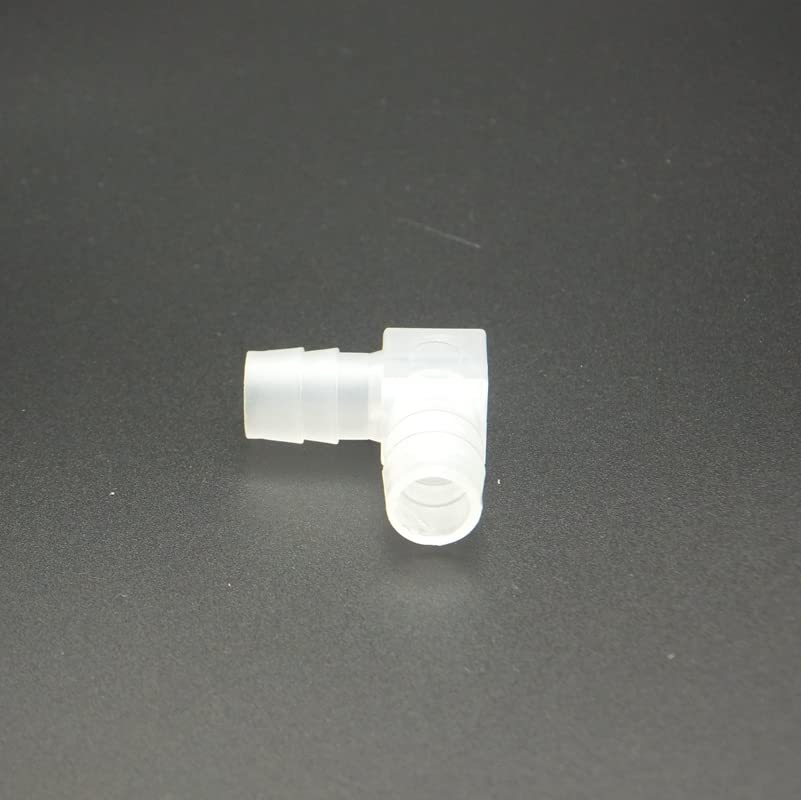 Złącze rurowe. 3mm 4mm 6mm 8mm 10mm 12mm 14mm 16mm 18mm 20mm Wąż Barb Kolanko Plastikowe Złącze Rury Do Akwarium(4mm 10pcs)