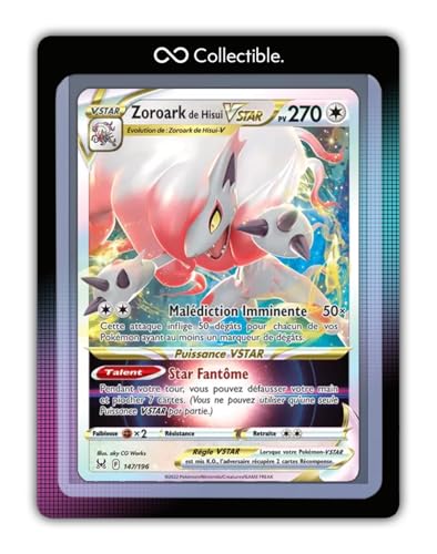 Card Collection® / Zoroark de Hisui VSTAR 147/196 Double Rare (RR) / Epée et Bouclier 11 Origine Perdue/Carte pokémon® Neuve et Originale
