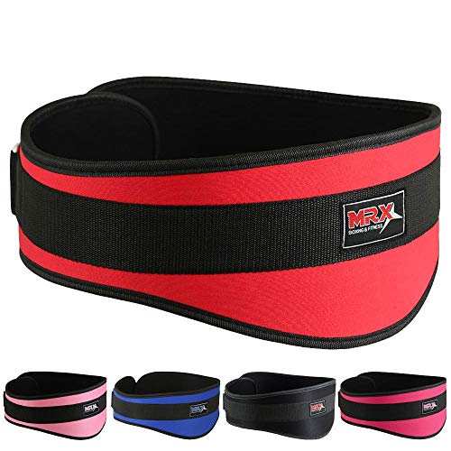 MRX Weight Lifting Belt Curve Gym Training Back Support Belts 6