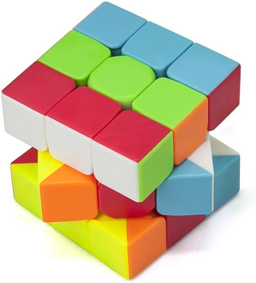 Speed Cube [IQ Tester] Magic Cube 3x3x3 – Anti-Stress for Anti-Anxiety Adults Kits - High Speed Puzzles Toys