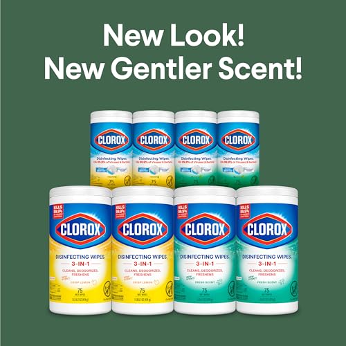 Clorox Disinfecting Cleaning Wipes Variety Pack, 75 Count Each, Pack of 4 (Package May Vary) - Image 3
