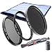 Produktbild LUMOS Premium 58mm Filter Set Slim - ND Filter - zirkularer Polfilter - UV Schutzfilter - Kamera Zubehör Set für Objektiv 58 mm - Lebendige Farben - ND16 Graufilter
