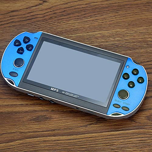 4000+ games 32G ROM X7 PSP console handheld game machine 4.3\\ ps4 Portable Consoles (Blue) - Thumbnail 5