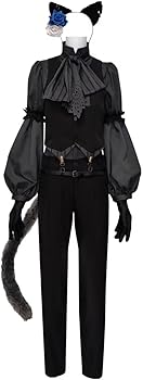 Amazon.co.jp: [DOKITOKI] 叶 かなえ コスプレ 衣装 YouTuber ChroNoiR