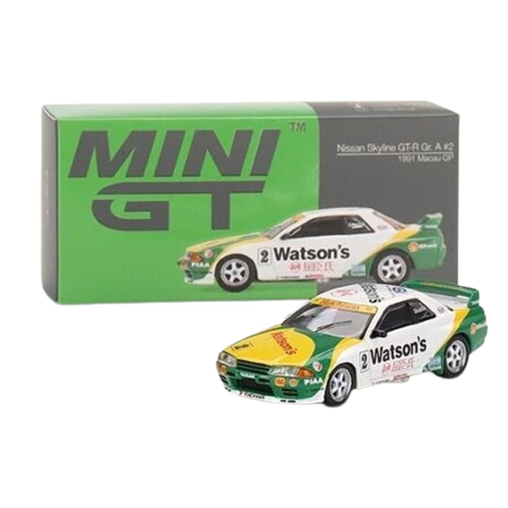 Breatoi Mini GT Die Cast Collectrors Model Cars : (Nissan Skyline GT-R Gr. A#2 1991 Macau GP) (B0D3X3K97K) Amazon Price History, Amazon Price Tracker