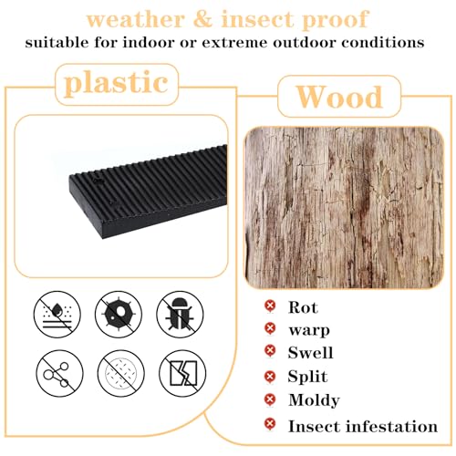 Image of Mabor 16Pcs Shims and Wedges for Leveling, Furniture Levelers for Uneven Floors, Plastic Shims for Leveling Toilet /Feet, Adjustable Blocks Furniture Shims Wedges Trimmable Fix Highest Side 0.31 inch