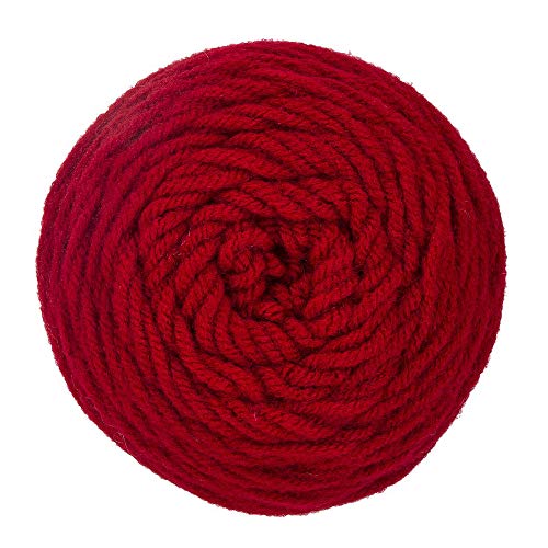 Bulk Buy: Red Heart Super Saver (2-pack) (Cherry Red, 7 oz each skein)