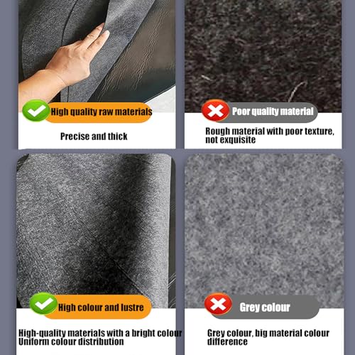 TOOSOAR Bodenschutzmatte Pool,Poolmatten Schutzboden,200cm Poolunterlage,für Outdoor Whirlpools(Abgerundet)