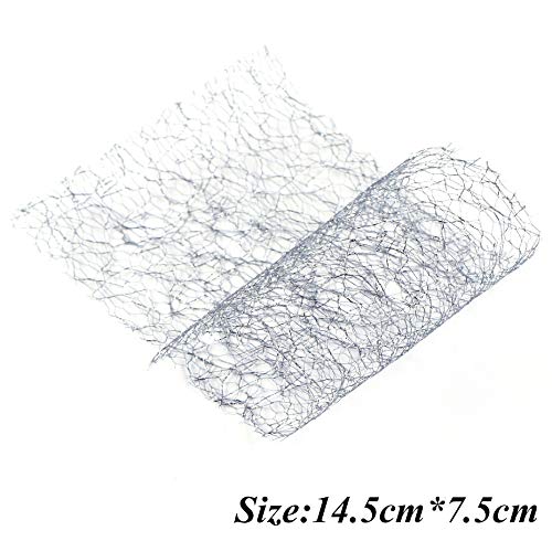 3D Mesh Nail Sticker Gold Silver Net Line Tape On Nails Holo Adhesive Silk Foil Nail Art Decorations Decal Polish Tip Glitter Nail Art Decor Adhesive Decals Strips Diy Nail Tip (Style B) #TOP3