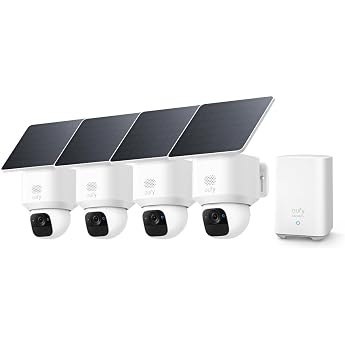 eufyCam E30 Camera 4-Pack Outdoor Surveillance Camera 2K Quality
