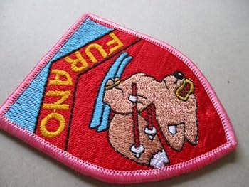 Amazon.co.jp: 80s FURANO 富良野スキー場ワッペン/キツネ狐