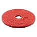 Premiere Pads Standard 15-Inch Diameter Buffing Floor Pads, Red