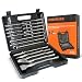 COMOWARE Rotary Hammer Drill Bits Set & Chisels- SDS PLUS Concrete Masonry Hole Tool 17pcs with Storage Case
