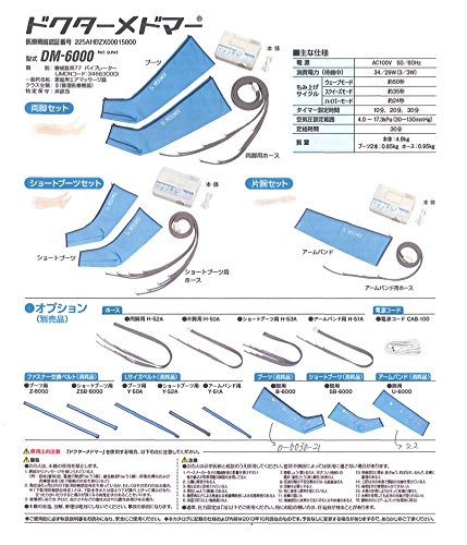 Amazon.co.jp: メドー産業 エアマッサージ器[ドクターメドマーR] H-52A