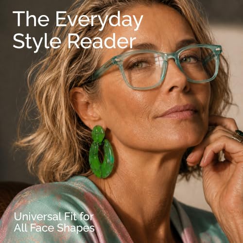 Image of CCVOO Reading Glasses for Women, Eye glasses, Blue Light Readers for Women, Cheaters