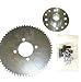 Go Kart Sprocket & Hub For 1" Axle 60T For #35 Chain