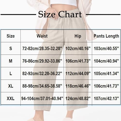 Pants for Women Baggy Wide Leg Palazzo Casual Elastic Waist Wide Leg Pants Drawstring Elastic Waisted Lounge Trousers3