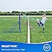 Winthai 4.8x3.7FT Soccer Rebounder Net, Quick-Switch Angle Soccer Training for Control, Passing Practice, Easy Setup Rebounder Gifts & Equipment for Kids,Teens & Adults