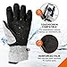 Hikenture Ski Gloves Snow Glove for Men&Women, 3M Thinsulate Waterproof Snowboard Gloves, Insulated Touchscreen Snowmobile Glove for Cold Weather, Windproof Warm Skiing Gloves with Pocket