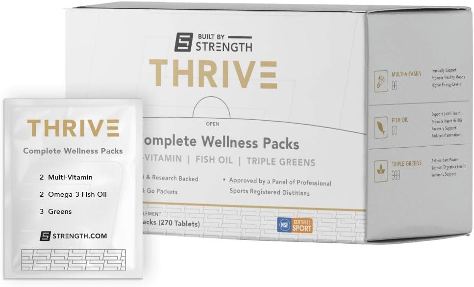 Life Box Daily Multivitamin Supplement - With Omega 3 Fish Oil Capsules and Triple Super Greens - Easy to Swallow and will not Upset Your Stomach - Promotes Brain, Heart and Eye Health (30 Day Supply)