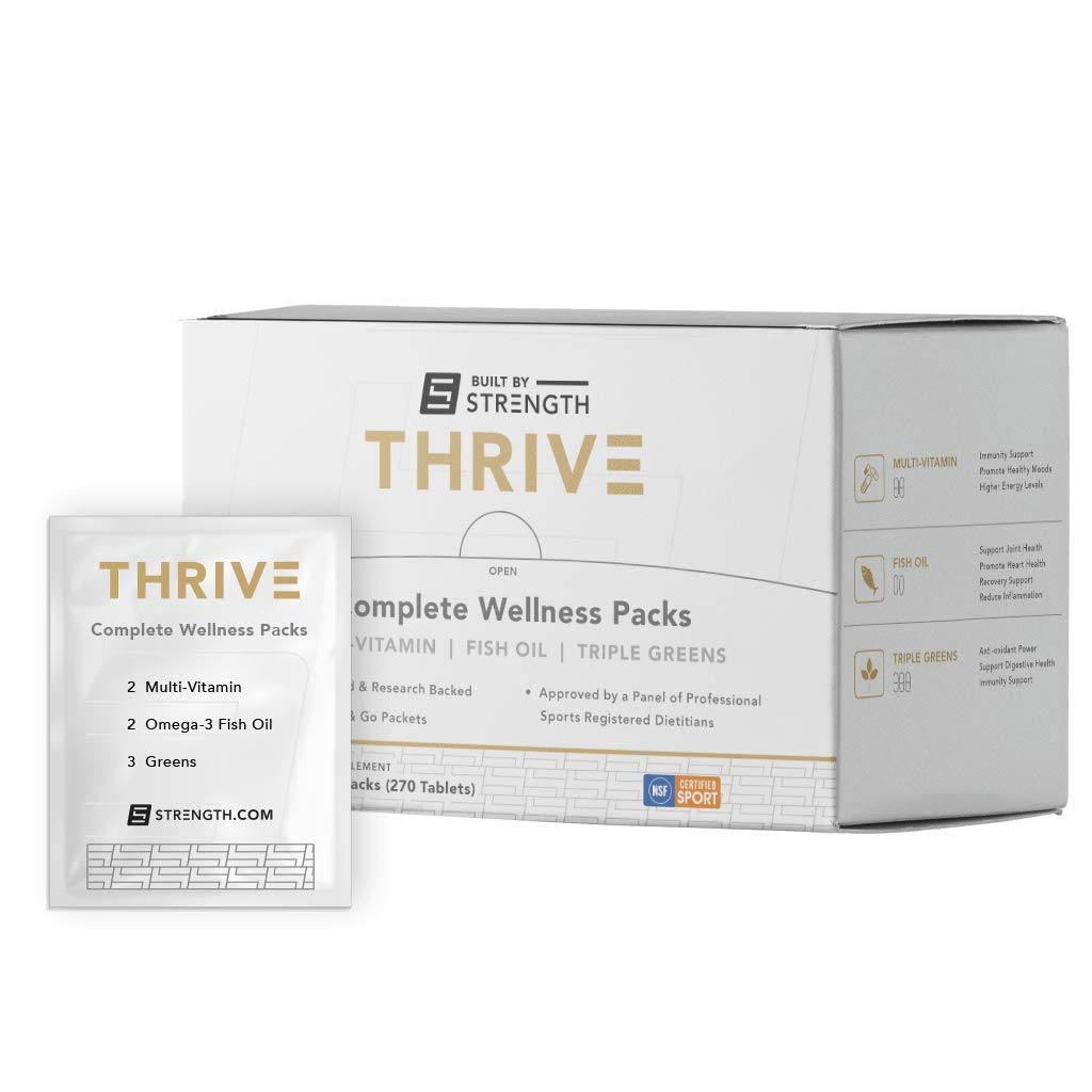 Life Box Daily Multivitamin Supplement - With Omega 3 Fish Oil Capsules and Triple Super Greens - Easy to Swallow and will not Upset Your Stomach - Promotes Brain, Heart and Eye Health (30 Day Supply)