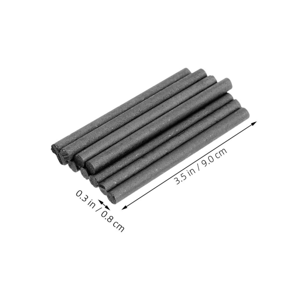 Cabilock 10pcs Graphite Stick with Creative Design for Physics Electrical Experiments Sticks for Schools and Laboratories
