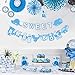 Unomor Baby Shower Banner Decoration for Baby Announcement, Birthday Party Decorations, Gender Reveal (Baby Boy Banner)