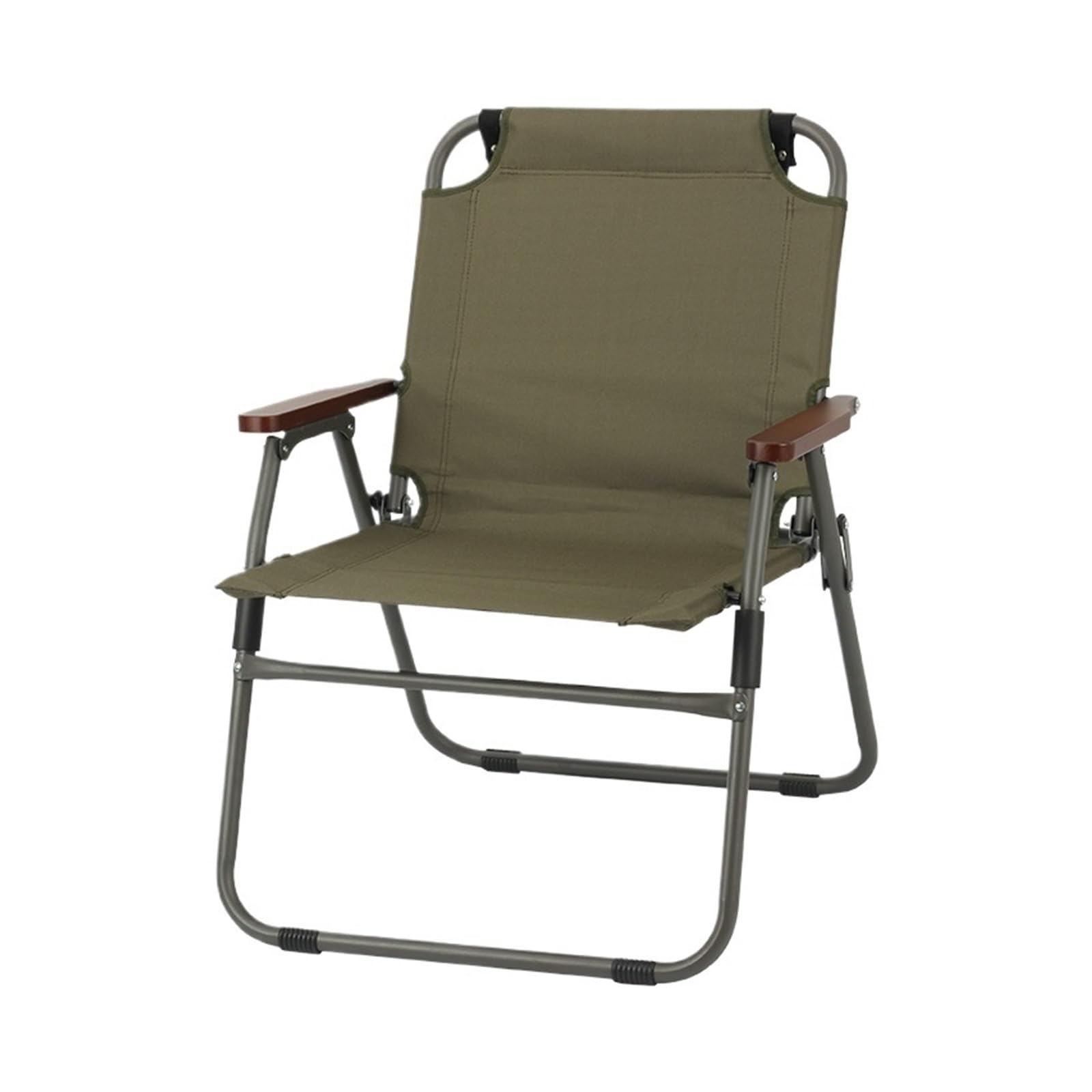 Chaise de camping large pour pique-nique et plage verte