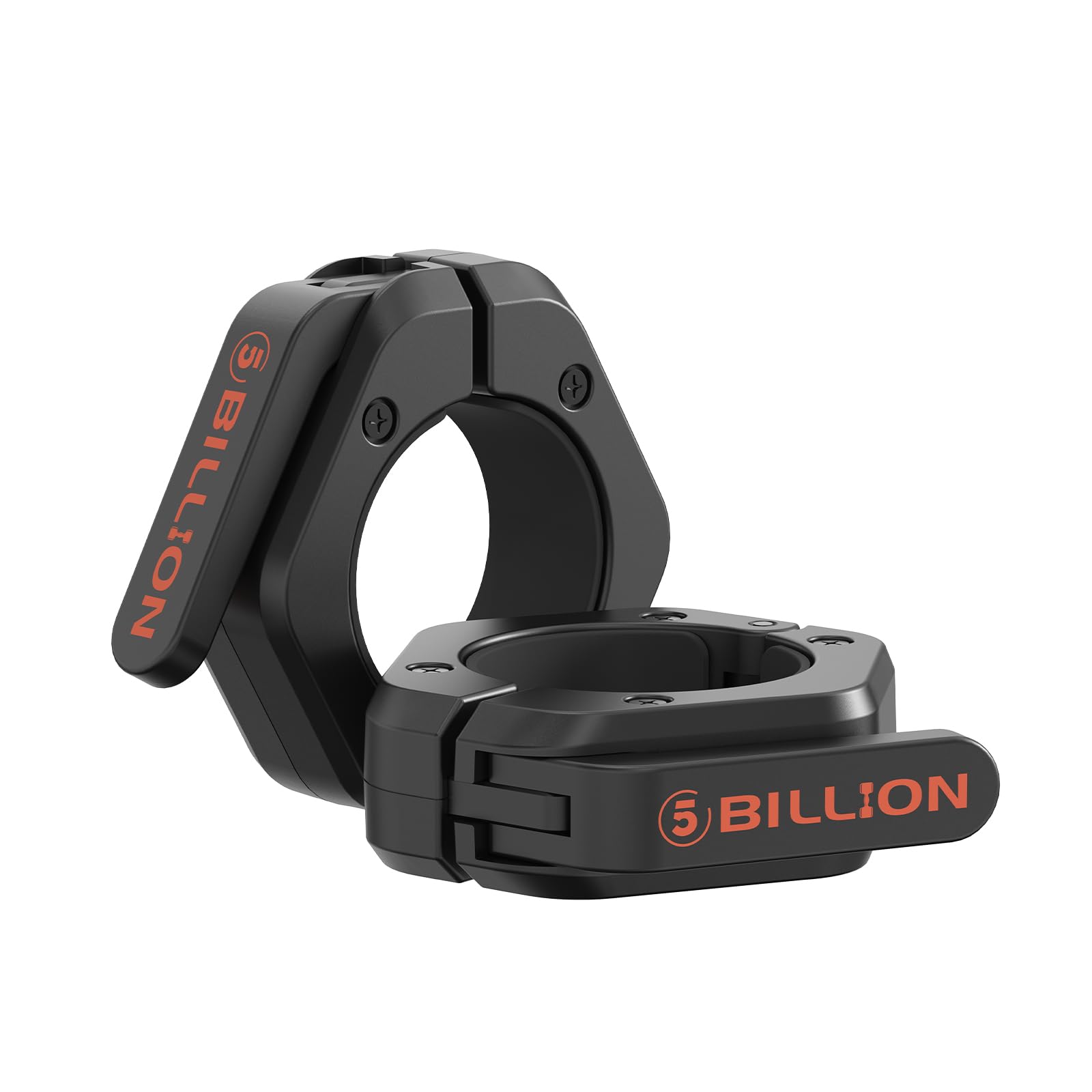 Olympic Barbell Clamps 2 inch Barbell Clips Pair Barbell Collars for Secure Weightlifting Quick Release Weight Clips for