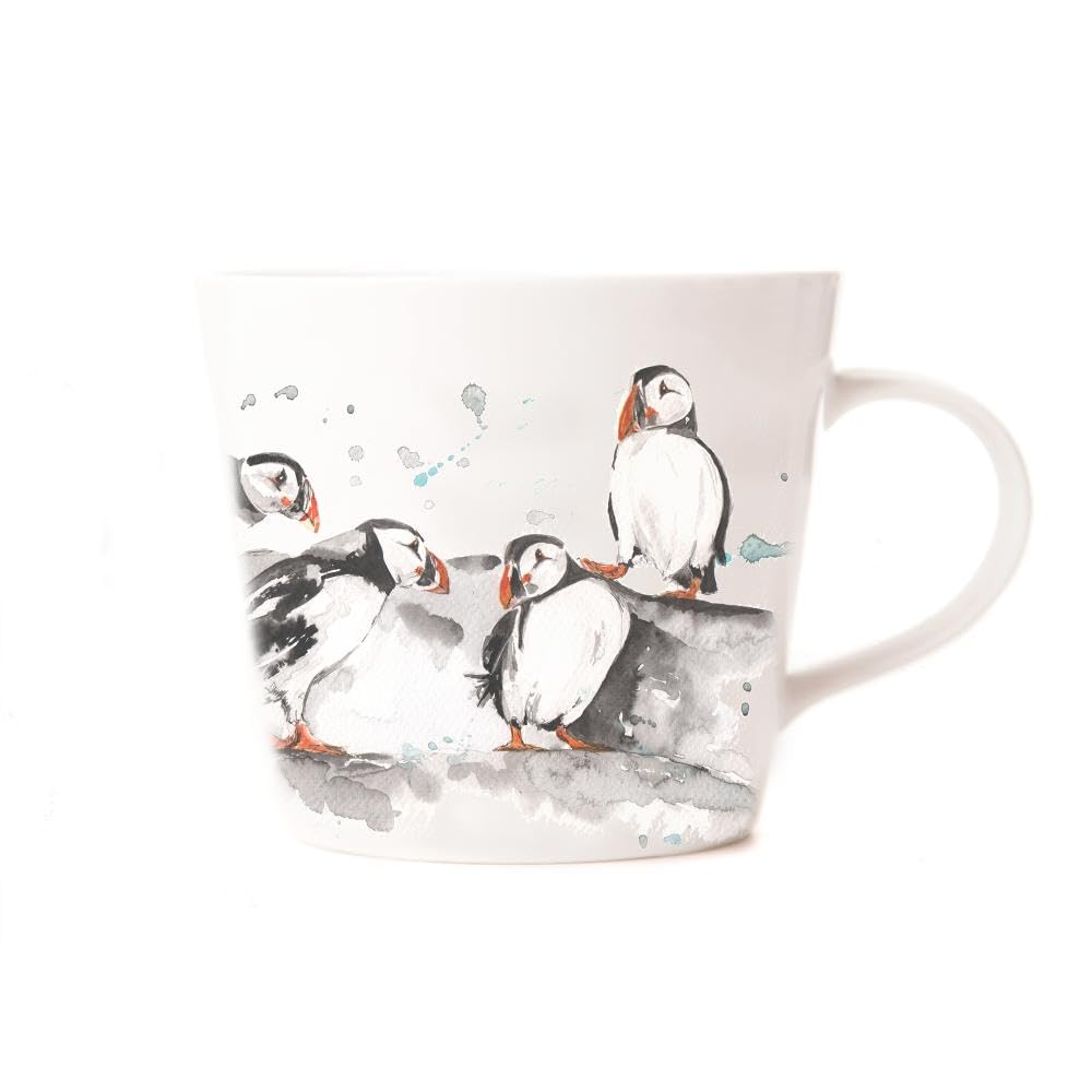 Nauticalia Meg Hawkins Puffin Group Mug