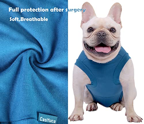 Image of Dog Surgery Recovery Suit - After Spay, Abdominal Wounds Post Surgical Recovery, Anti Licking Breathable Dog Onesies for Small, Medium & Large Pet, Alternative Bandages Cone E-Collar