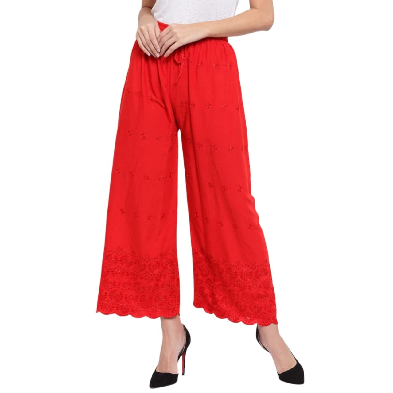 Women's Rayon Chicken Pant Palazzo-picture-15
