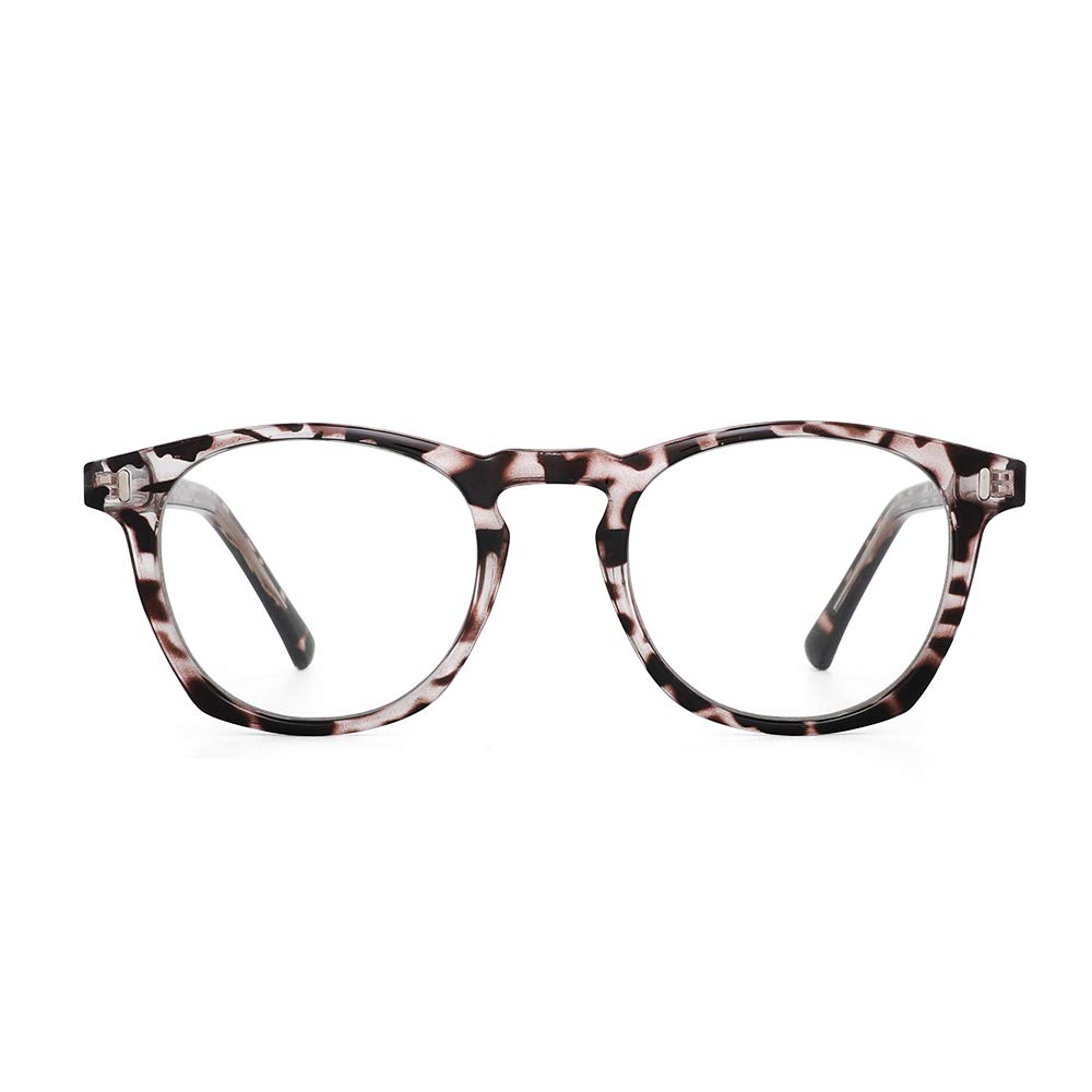 Blue Light Blocking Glasses Square Nerd Eyeglasses Frame Anti Blue Ray Computer Game Glasses (Tortoise)