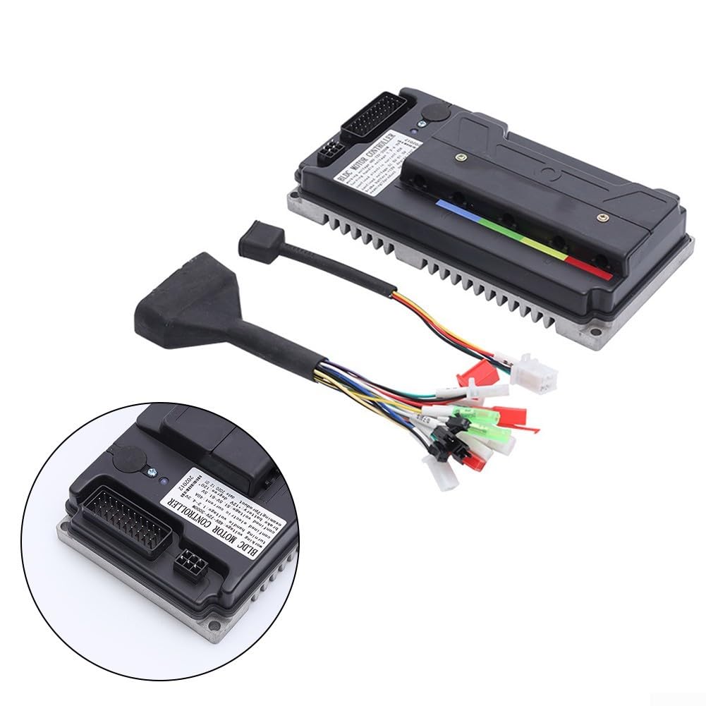 Regolatore ad alta velocità di elaborazione sinusoidale per motore CC brushless da 3000 W 80 A, bicicletta elettrica della bici, 60 V 72 V
