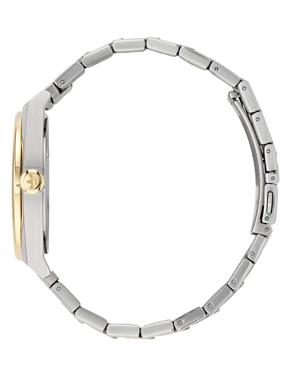 adidas Reloj Code Five Unisex AOSY235422I, Bi Tono, Pulsera