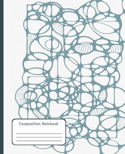 Composition Notebook — Abstract Bubble Art (7.5" x 9.25", 120 Pages): Organic Pattern Notebook for sketching, writing, and everyday notes image 2