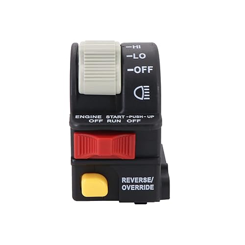 Miniatura 1 de KIPA Interruptor de manillar izquierdo HI LO Off Start Asamblea para Polaris Magnum Trail Blazer Trail Boss Sportsman Scrambler Diesel Xpedition