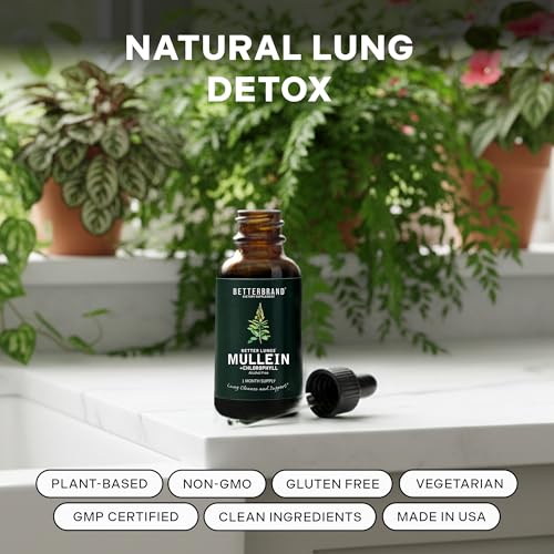 Betterbrand Mullein Drops Lung Detox