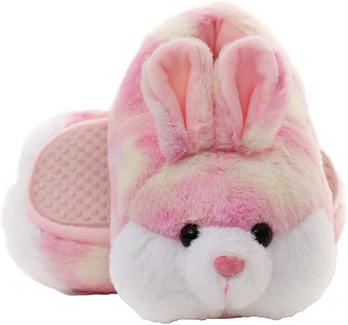Millffy Bunny Slippers for Women Warm Funny Slippers House Shoes Rabbit Plush Slippers
