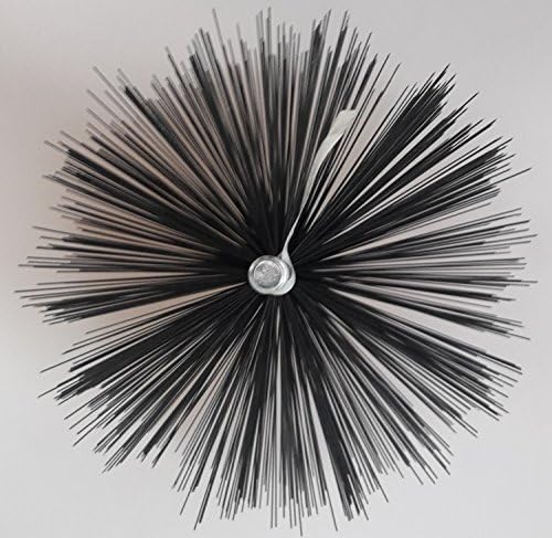 Cozlly Ofenrohrbürste Set 3-tlg - 30/50/80mm Für Schornstein Reinigung