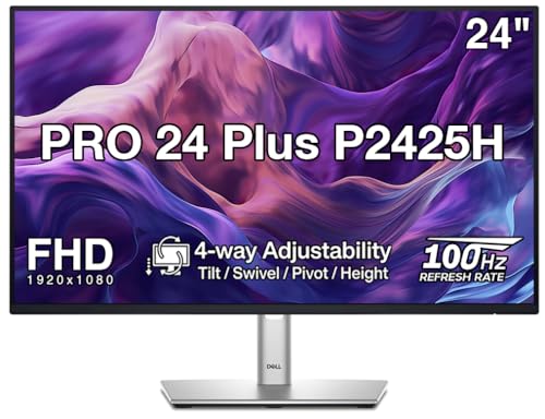 Image of Dell PRO 24 Plus P2425H 24 inch FHD IPS Monitor