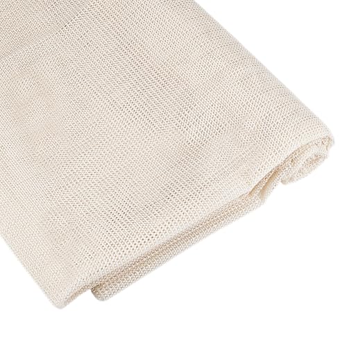 OLYCRAFT 9.8x6.6 Feet Under Carpet Rug Mats White Non-Slip Rug Pad 0.5mm Thick Rug Pad Gripper Grips Keep Area Rugs Slip and Skid Resistant Pads for Mat Cushion and Hardwood Surface Floor