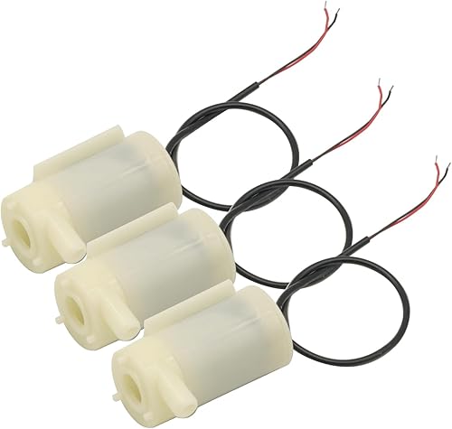 3PCS DC 3-6V Ultra-silencioso Mini 120LH sin escobillas Motor Bomba de agua sumergible