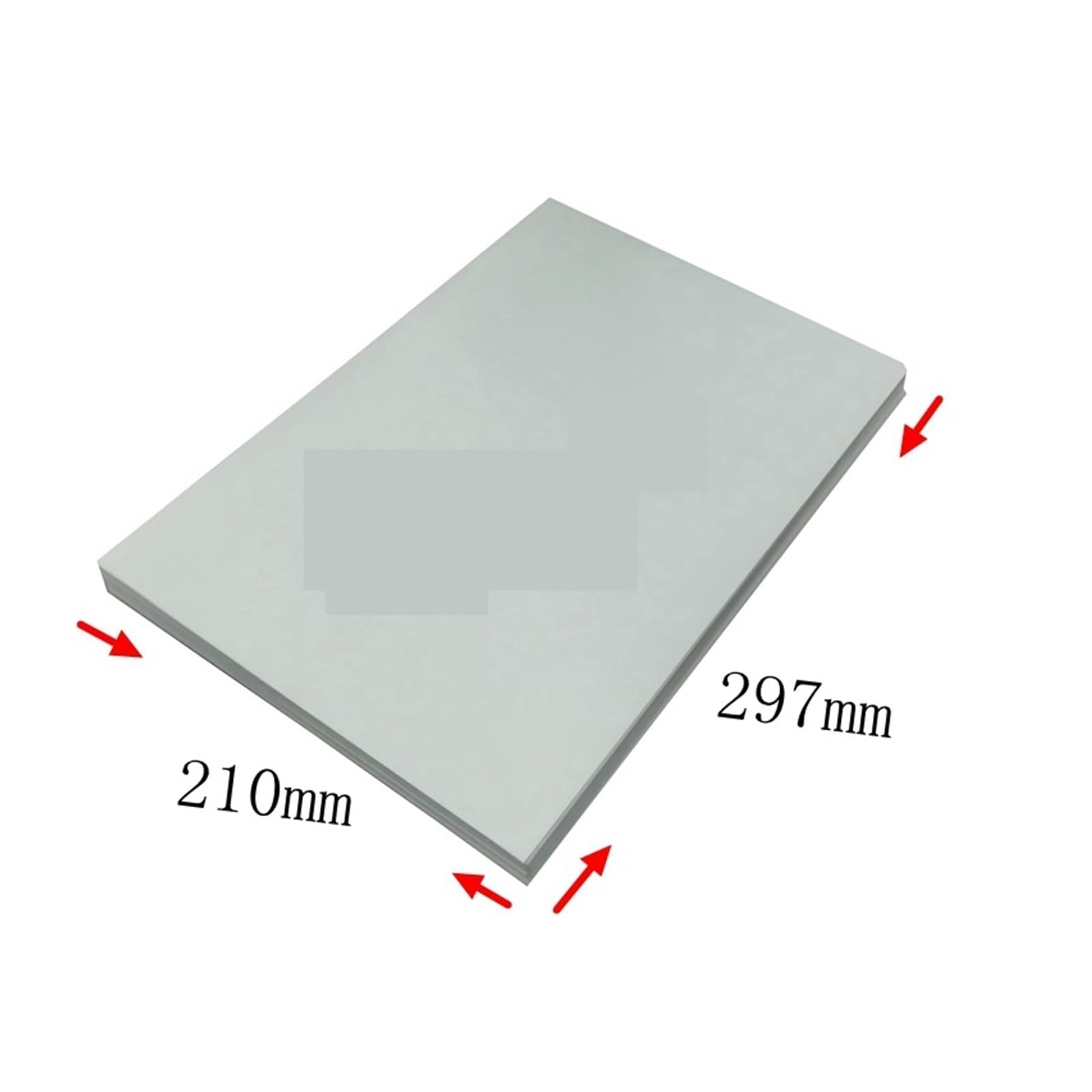DAVBIR Taza de camiseta no pura de tela de secado rápido de poliéster de transferencia de calor taza de papel de sublimación de 8,26x11,7 pulgadas papel A4 perfection (Color : 100sheets 216x279mm)