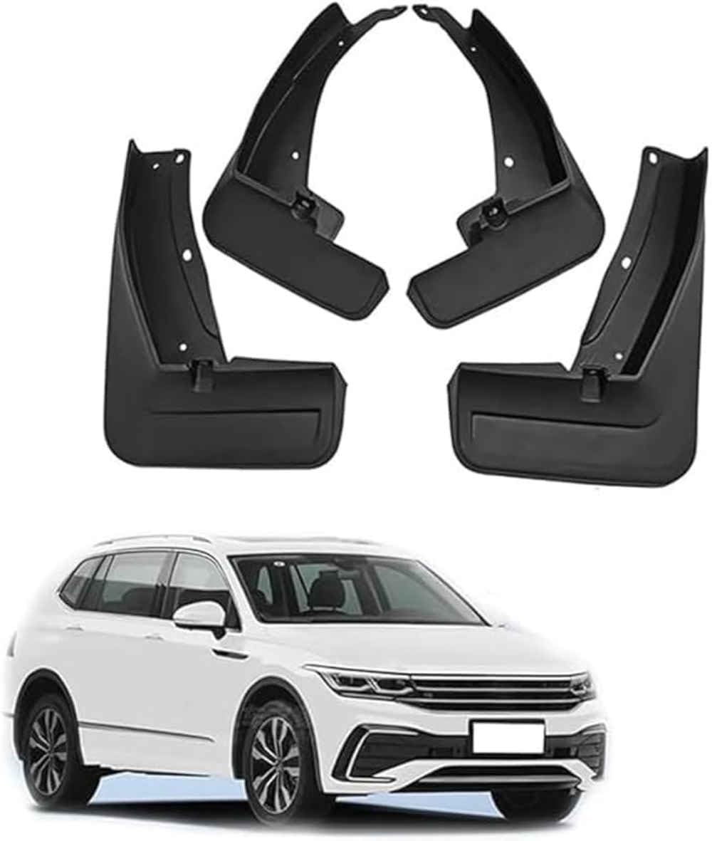 Guardabarros coche para VW Tiguan R-Line ideal para viajes bajo la lluvia